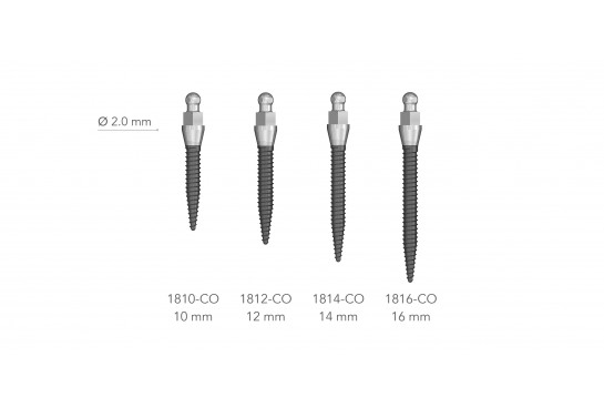 IMTEC Classic MDI 2.0 mm Collared Implants