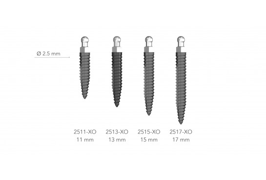 Lew MDI 2.5 mm Non-Collared Implants