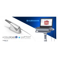 Aoralscan 3 Intraoral Scanner + Alienware Laptop with Software & Mobile Cart