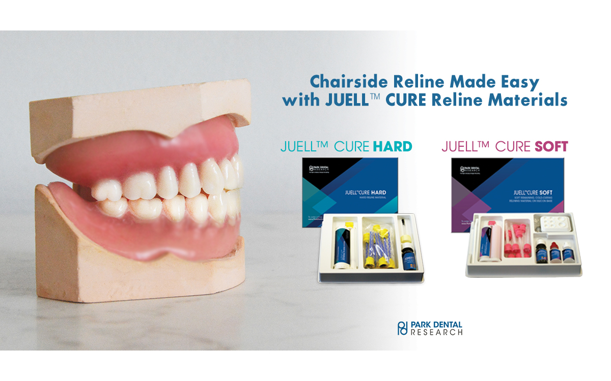 Chairside Reline Made Easy with JUELL™ CURE Reline Materials