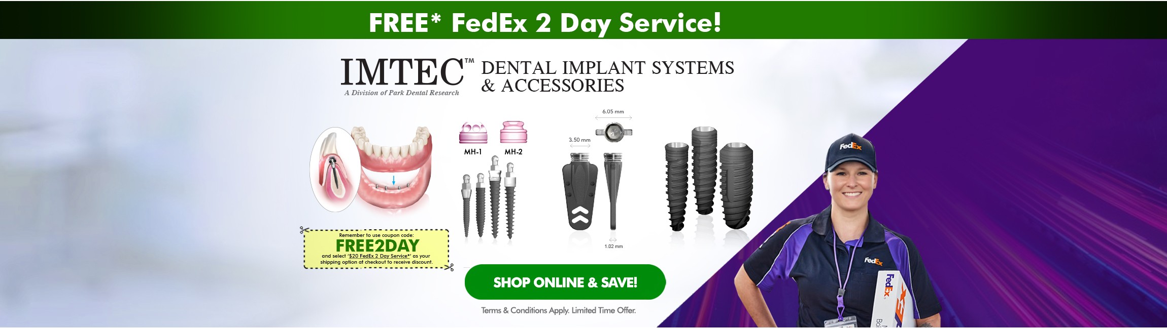 FREE 2 Day Shipping