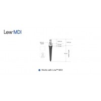 Lew™ MDI 3.0 mm O-Ball Collared Implants
