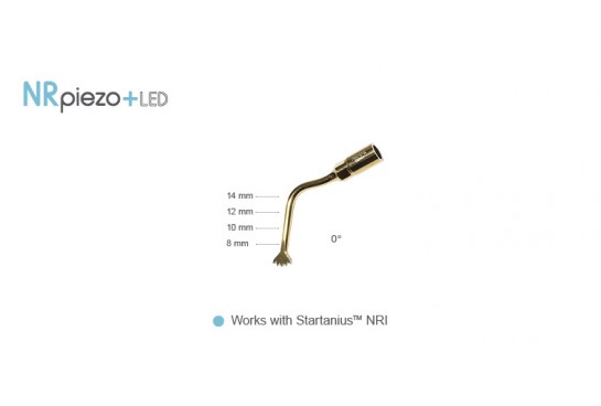 NRpiezo+LED - Specialty Angeled Implant Tip - Straight