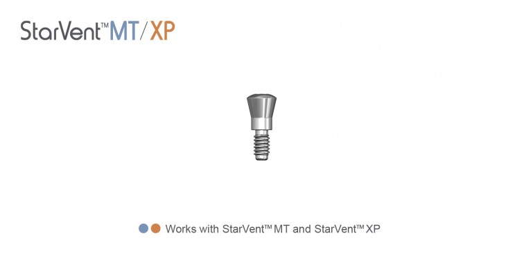 StarVent™ MT Implant Cover Screw for 3.75, 4.2 & 5.0 mm