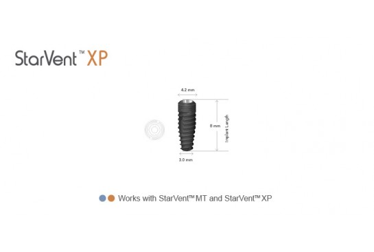 StarVent™ XP 4.2 mm Internal Hex Implant